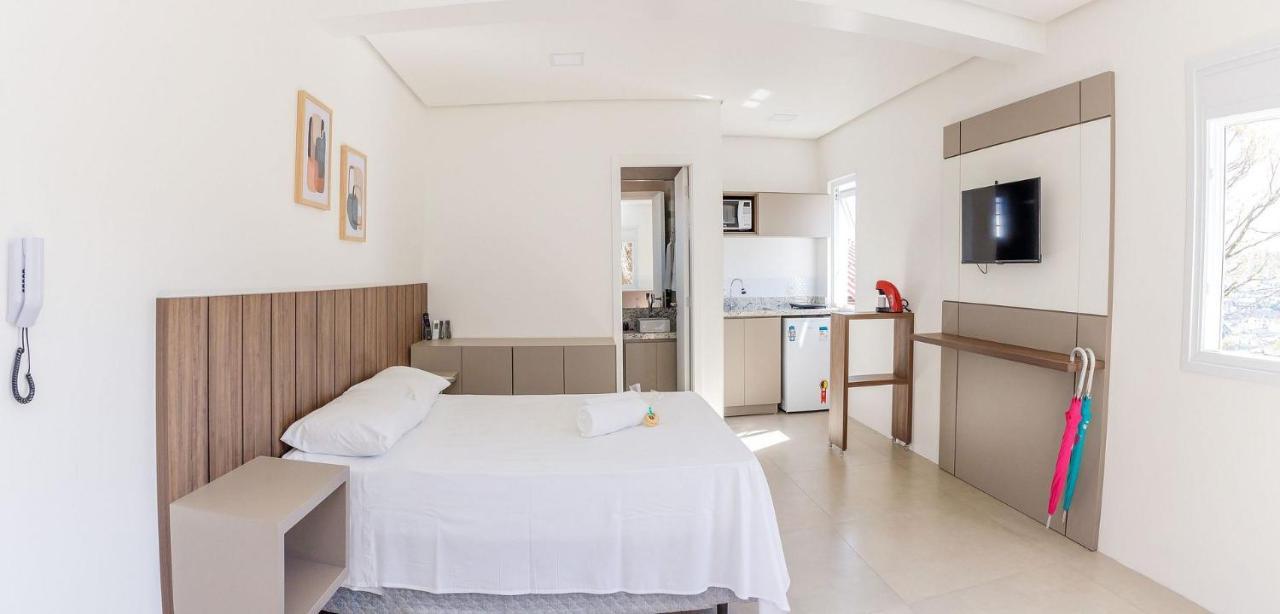 Locar-In Gramado Flat Centro A 600 M Da Rua Coberta Lejlighed Eksteriør billede